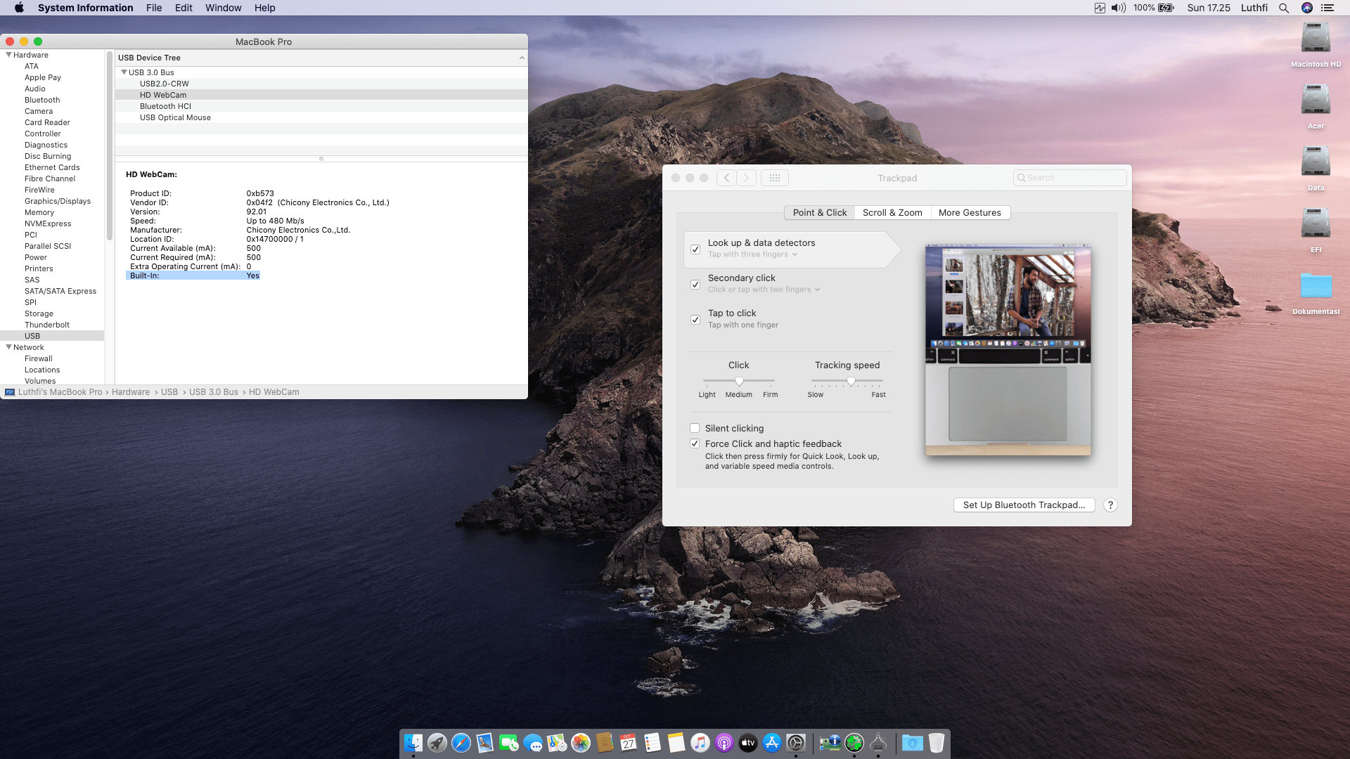 Acer E5 475G 560B [KabyLake   Intel HD 620 + I2C] 3